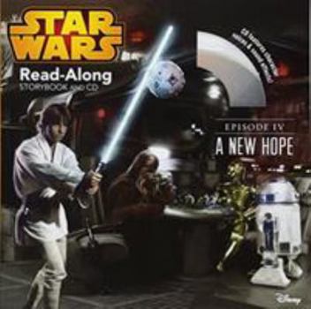 Paperback Star Wars: A New Hope Read-Along Storybook and CD Book