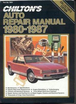 Paperback Chilton's Auto Repair Manual, 1980-87 - Perennial Edition Book