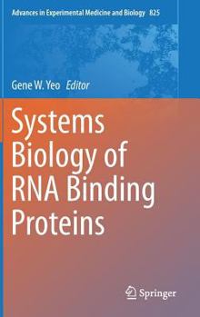 Hardcover Systems Biology of RNA Binding Proteins Book