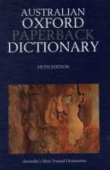 Paperback Australian Oxford Paperback Dictionary Book