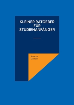 Paperback Kleiner Ratgeber für Studienanfänger [German] Book