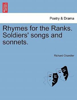 Paperback Rhymes for the Ranks. Soldiers' Songs and Sonnets. Book