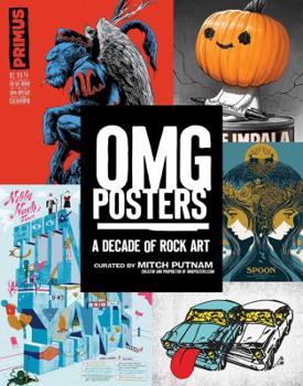 Paperback OMG Posters: A Decade of Rock Art Book