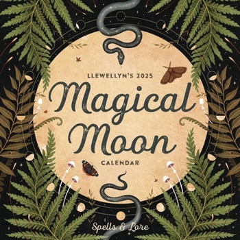 Calendar Llewellyn's 2025 Magical Moon Calendar: Spells & Lore Book