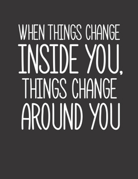 Achtsamkeitstagebuch: Notiere und plane deine t�glichen Meditationen ♦ Sammle und fokussiere deine Gedanken ♦ Finde innere Ruhe und Gelassenheit ♦ A4+ Format ♦ Motiv: Things change