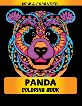 Paperback Panda Coloring Book: Stress Relieving Designs for Adults Relaxation Book