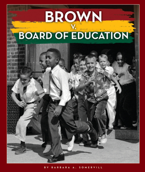 Library Binding Brown V. Board of Education Book