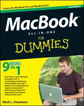 Paperback Macbook All-In-One for Dummies Book