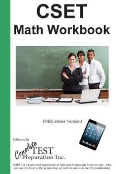 Paperback Cset Math Ctc Workbook: Practice Test Questions for Cset(r) Mathematics Test Book