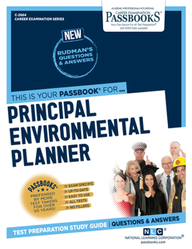 Paperback Principal Environmental Planner (C-2664): Passbooks Study Guide Volume 2664 Book