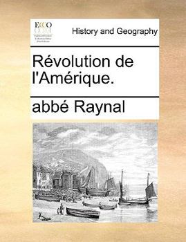 Paperback Rvolution de L'Amrique. [French] Book