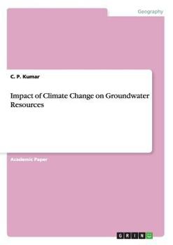 Paperback Impact of Climate Change on Groundwater Resources Book