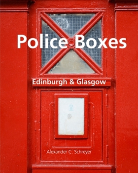 Paperback Police Boxes in Edinburgh and Glasgow Book