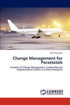 Paperback Change Management for Parastatals Book