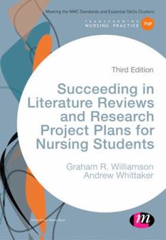 Paperback Succeeding in Literature Reviews and Research Project Plans for Nursing Students Book