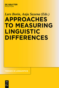 Paperback Approaches to Measuring Linguistic Differences Book