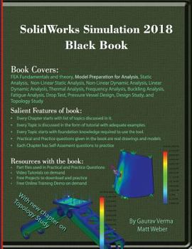 Paperback SolidWorks Simulation 2018 Black Book