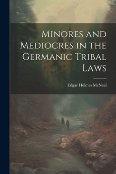 Paperback Minores and Mediocres in the Germanic Tribal Laws Book