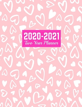 2020-2021 Two Year Planner: Simple 24-Months Calendar, 2-Year Appointment Business Planners, Agenda Schedule Organizer Logbook and Journal | Art Cover 00023187