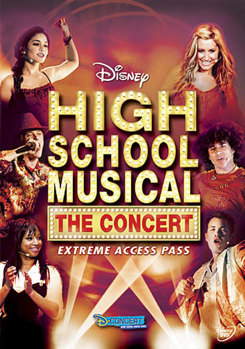 DVD High School Musical: The Concert Book