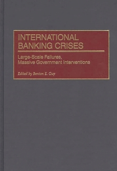 Hardcover International Banking Crises: Large-Scale Failures, Massive Government Interventions Book