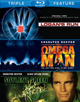 Blu-ray Soylent Green / Logan's Run / The Omega Man Book