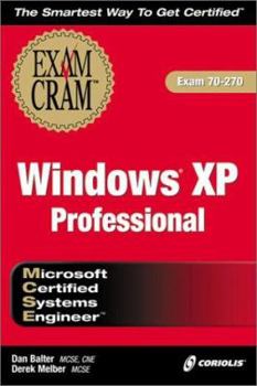 Paperback MCSE Windows XP Professional Exam Cram Book