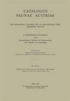 Paperback Catalogus Faunae Austriae: Ein Systematisches Verzeichnis Aller Auf Osterreichischem Gebiet Festgestellten Tierarten [German] Book