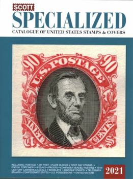 Paperback 2021 Scott Specialized Catalogue of United States Stamps & Covers [Large Print] Book