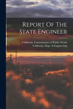 Paperback Report Of The State Engineer Book