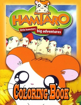 Paperback Hamtaro Coloring Book