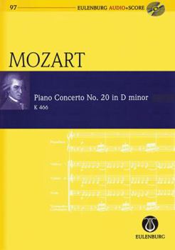 Paperback Piano Concerto No. 20 in D Minor: Eulenburg Audio+Score Series, Vol. 97 Book