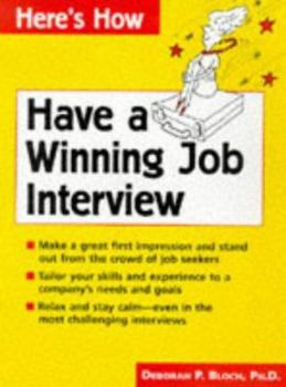 Paperback Have a Winning Job Interview Book