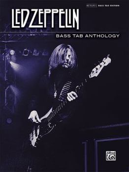Paperback Led Zeppelin -- Bass Tab Anthology: Authentic Bass Tab Book
