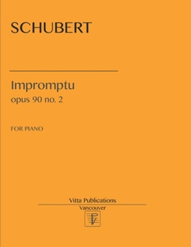 Impromptu, Op. 90, No. 2: Sheet - Book #2 of the Schubert Impromptus op. 90 D 899 (Henle)