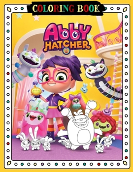 Paperback Abby Hatcher Coloring Book