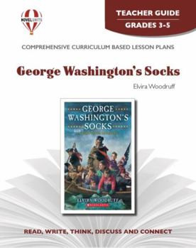 Paperback George Washington's Socks - Teacher Guide by Novel Units Book
