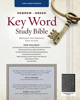 Paperback Hebrew-Greek Key Word Study Bible-KJV Book