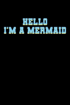 Paperback Hello I'm A Mermaid: Recipe Book Food Book