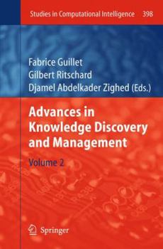 Paperback Advances in Knowledge Discovery and Management: Volume 2 Book