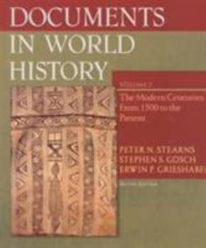 Paperback Documents in World History, Volume 2 Book