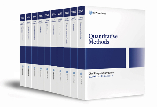 Paperback 2026 Cfa Program Curriculum Level II Box Set Book