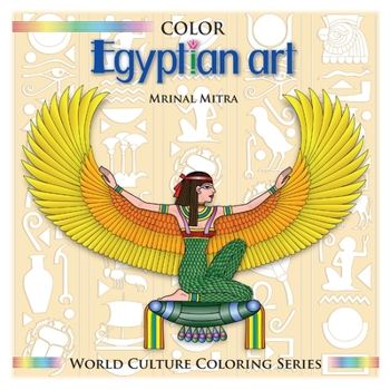 Paperback Color Egyptian Art (Not Interactive) Book