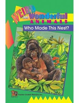 Paperback Who Made This Nest? Easy Reader Book