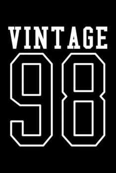 Paperback Vintage: Dot Grid Journal, Diary, Notebook, 6x9 inches with 120 Pages. Book