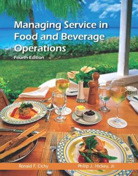 Hardcover Managing Service in Food and Beverage Operations with Answer Sheet (Ahlei) & Managing Service in F&b Operations Online Component (Ahlei) -- Access Car Book