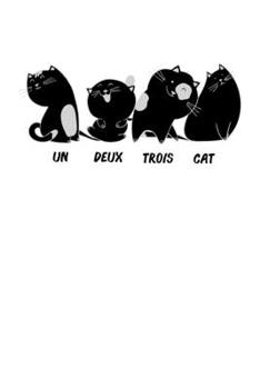 Paperback Notebook: Cats Pun Funny Cute French Gift 120 Pages, 6X9 Inches, Dot Grid Book