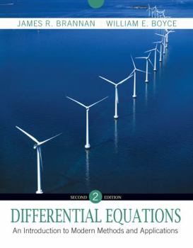 Hardcover Differential Equations: An Introduction to Modern Methods and Applications Book