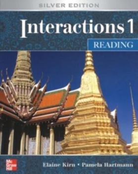 Paperback Interactions Level 1 Reading Student Book Plus Key Code for E-Course Book