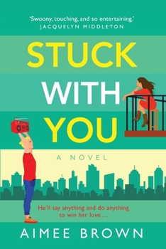 Paperback Stuck With You [Large Print] Book